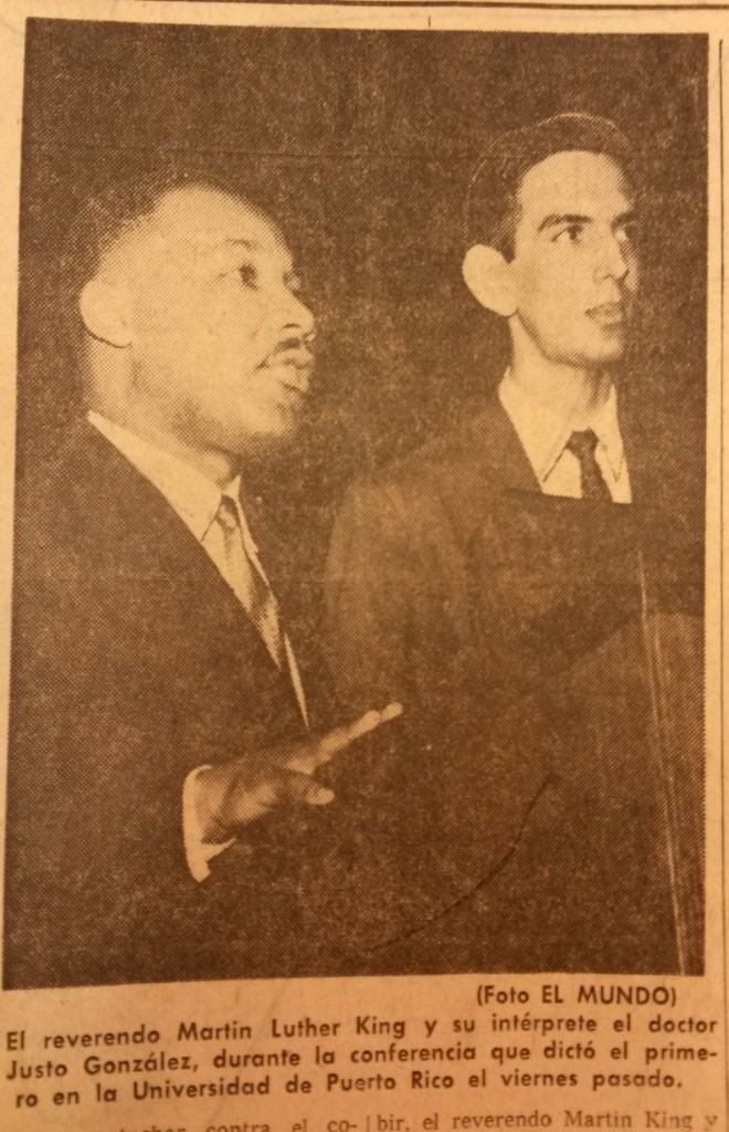 Martin Luther King, Jr.
MLK 
MLKjr
Justo L. González
Martin Luther King, Jr. en Puerto Rico