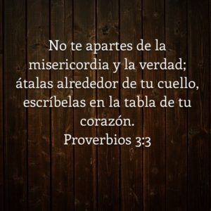 Proverbios 3.3