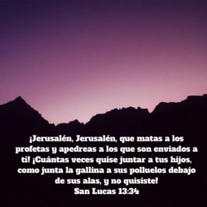 Lucas 13.34