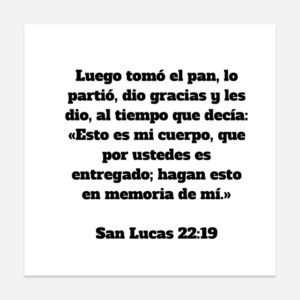 Lucas 22.19