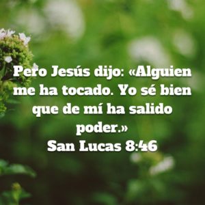 Lucas 8.46