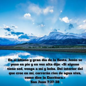 Juan 7.37-38