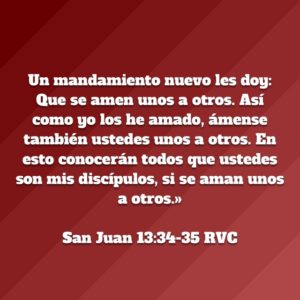 Juan 13.34-35