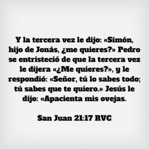 Juan 21.17