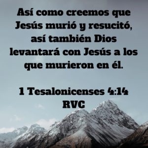 1 Tesalonicenses 4.14