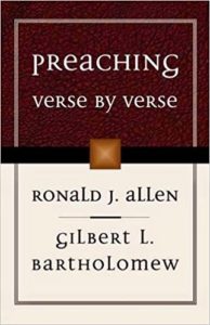 reseña bibliográfica del libro titulado Preaching Verse by Verse